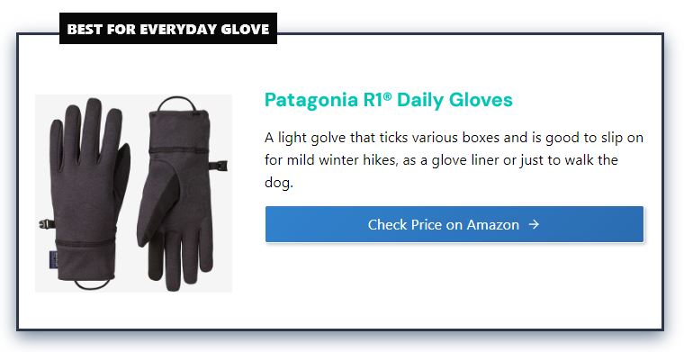 glove summary glove summary