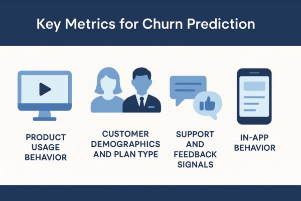 Key Metrics and Data Points for Churn Prediction Key Metrics and Data Points for Churn Prediction