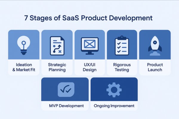 7 Essential Stages of SaaS Product Development 7 Essential Stages of SaaS Product Development