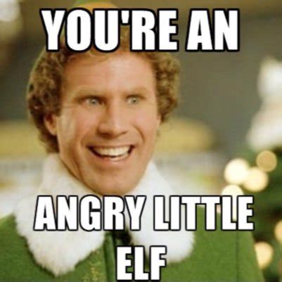 angry elf