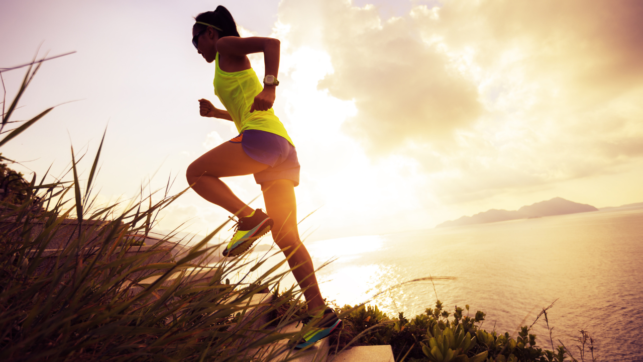 women jogging