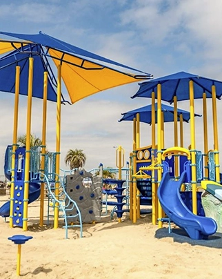 Playground at Moonlight Beach