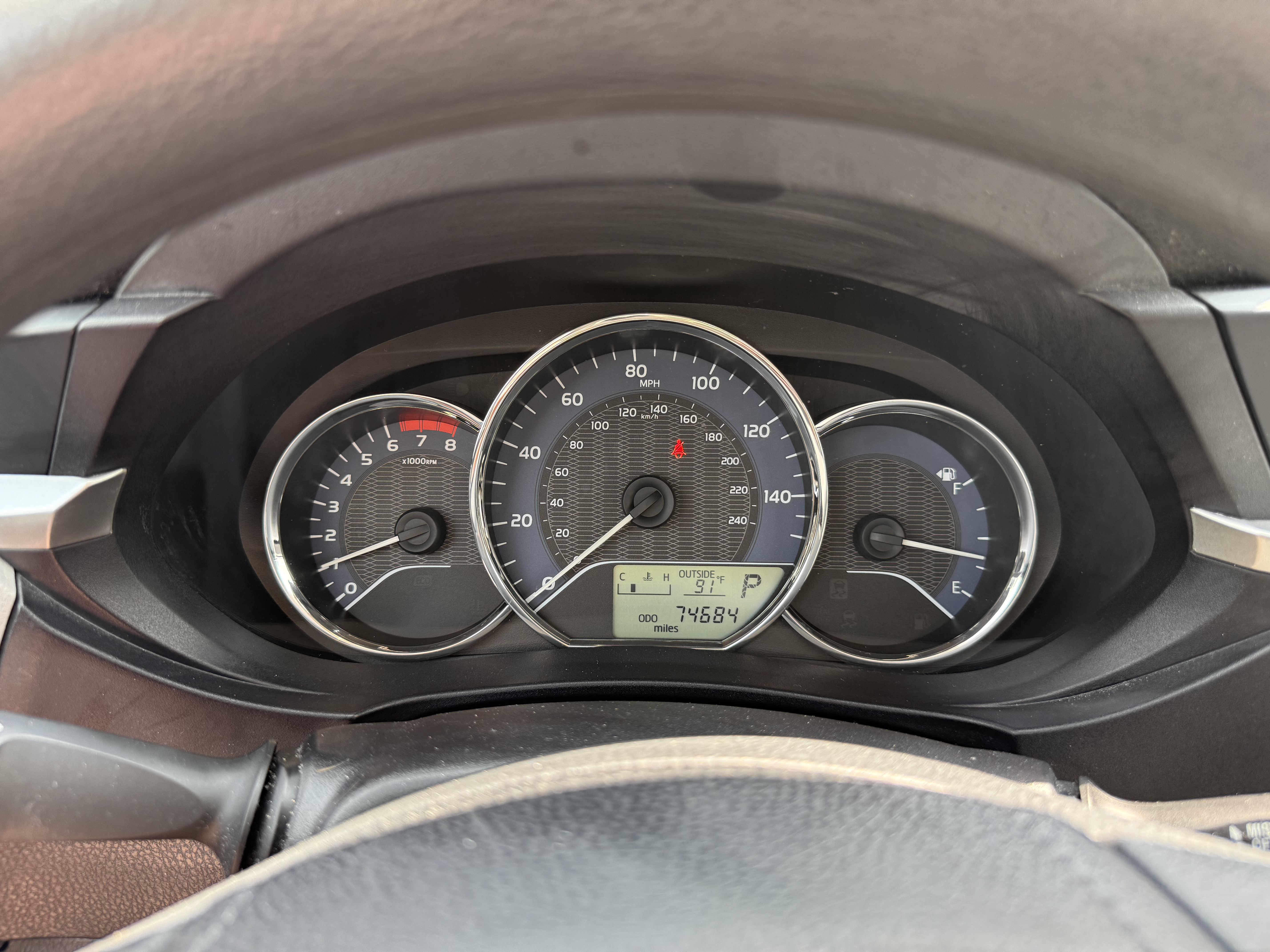 Toyota Corolla Interior View 2