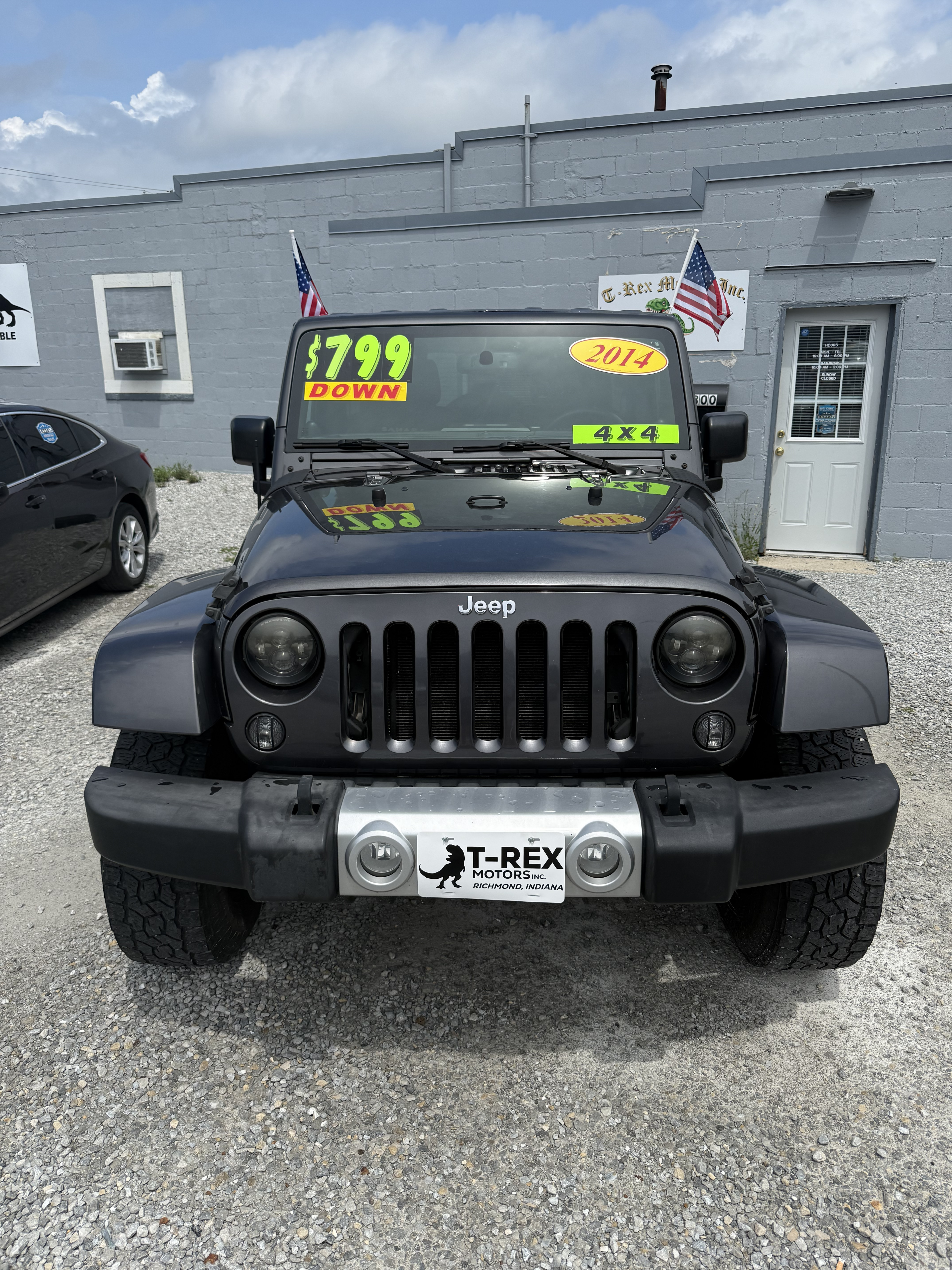 Jeep Wrangler Side View