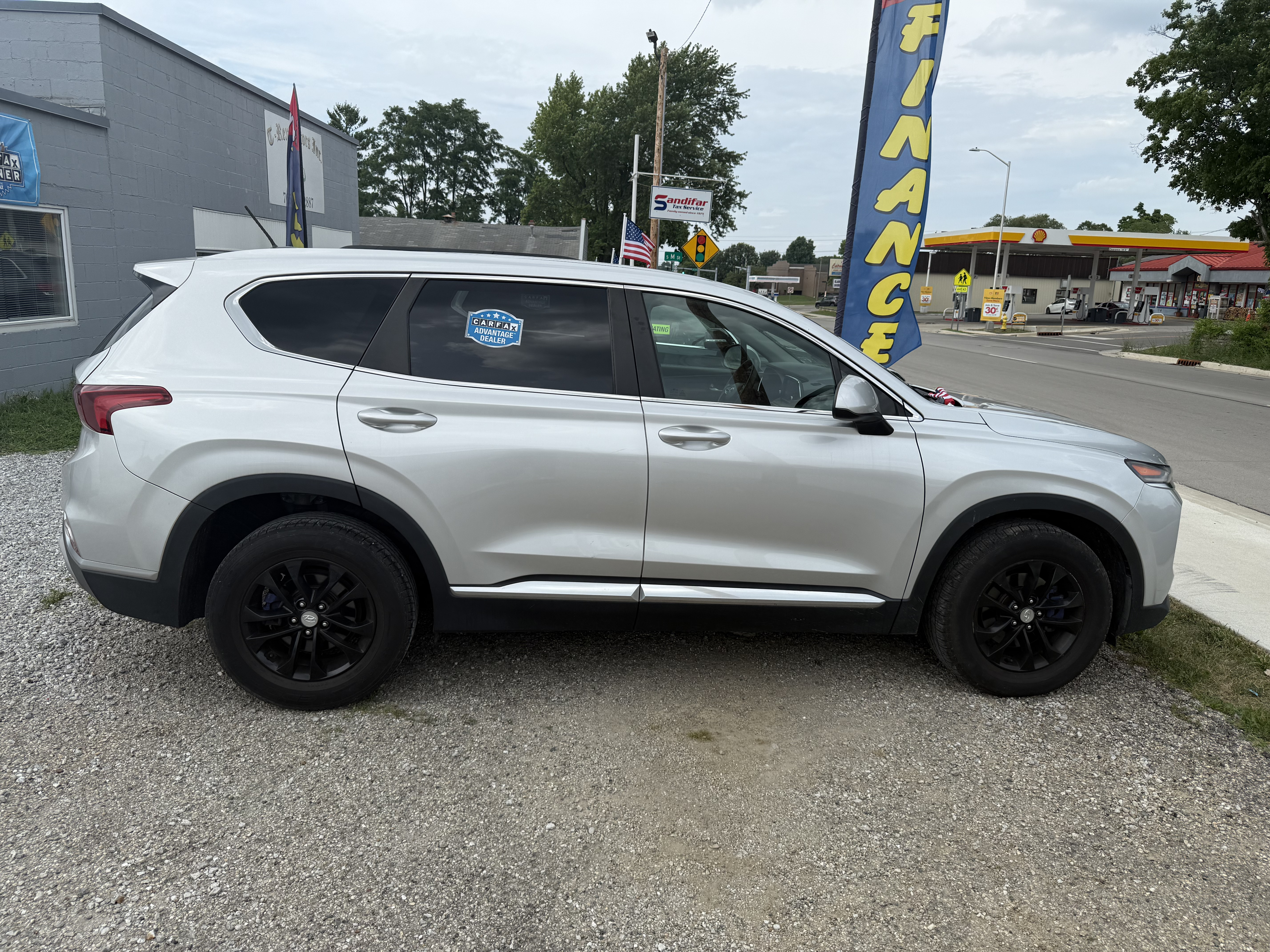 Hyundai Santa Fe Rear View