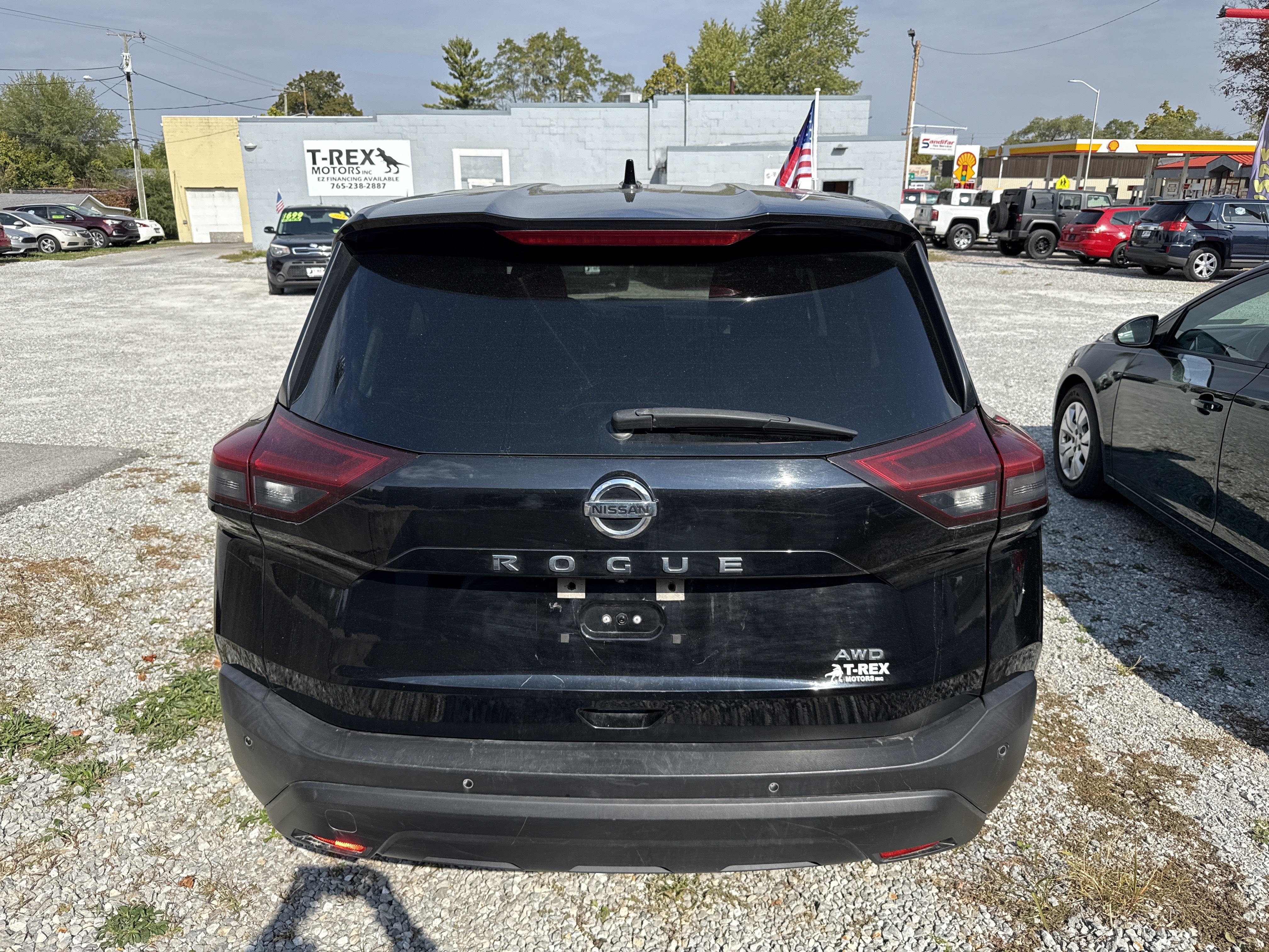 Nissan Rogue Rear View