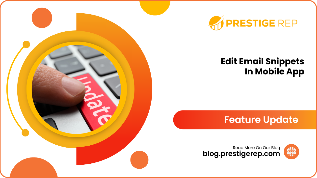 Edit Email Snippets In Mobile App