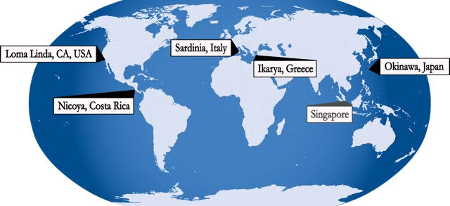 Blue zones
