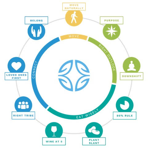 The "Power 9" Principles of Longevity
