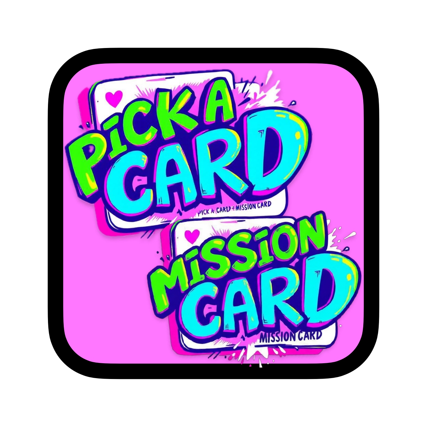Pick a Card - Mission Card