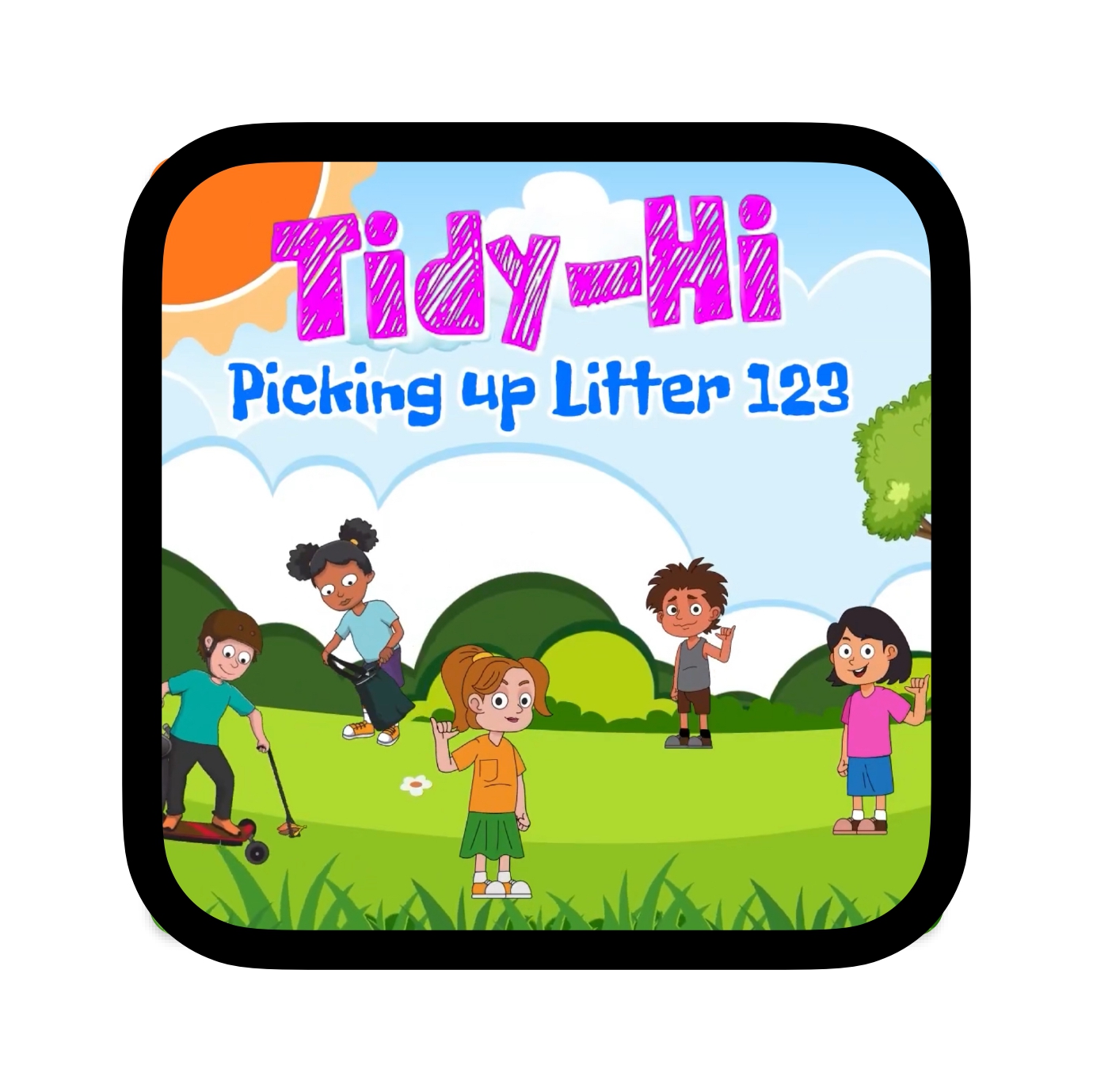 Cleaning Up Litter, 1 2 3