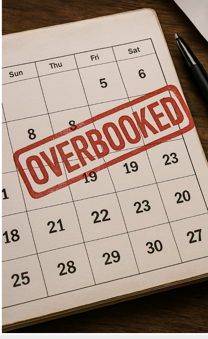Factory schedule overloaded with unmet orders Factory schedule overloaded with unmet orders