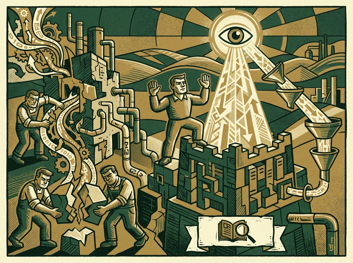 Data flow diagram illustrating Single Source of Truth architecture