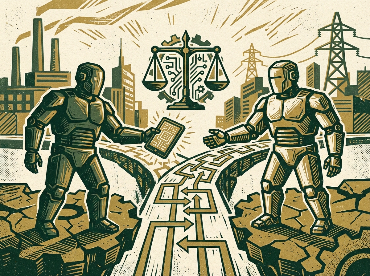 Diagram illustrating the immutable audit trail process for AI agents