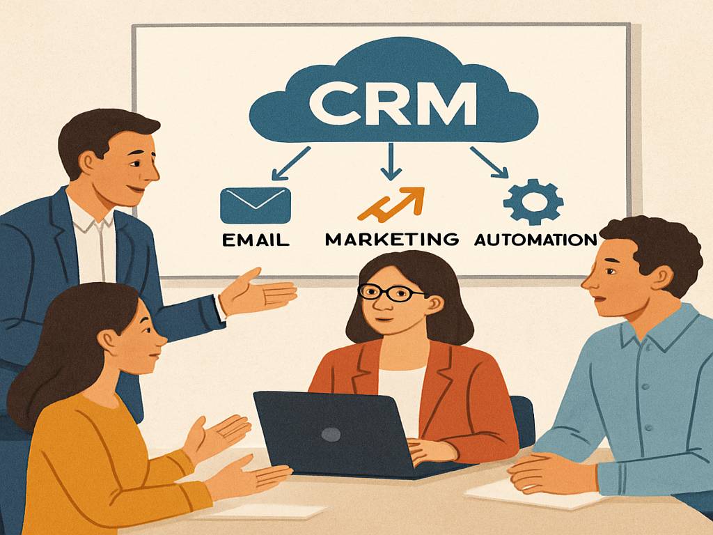 "CRM Automation Dashboard for Sales ROI"