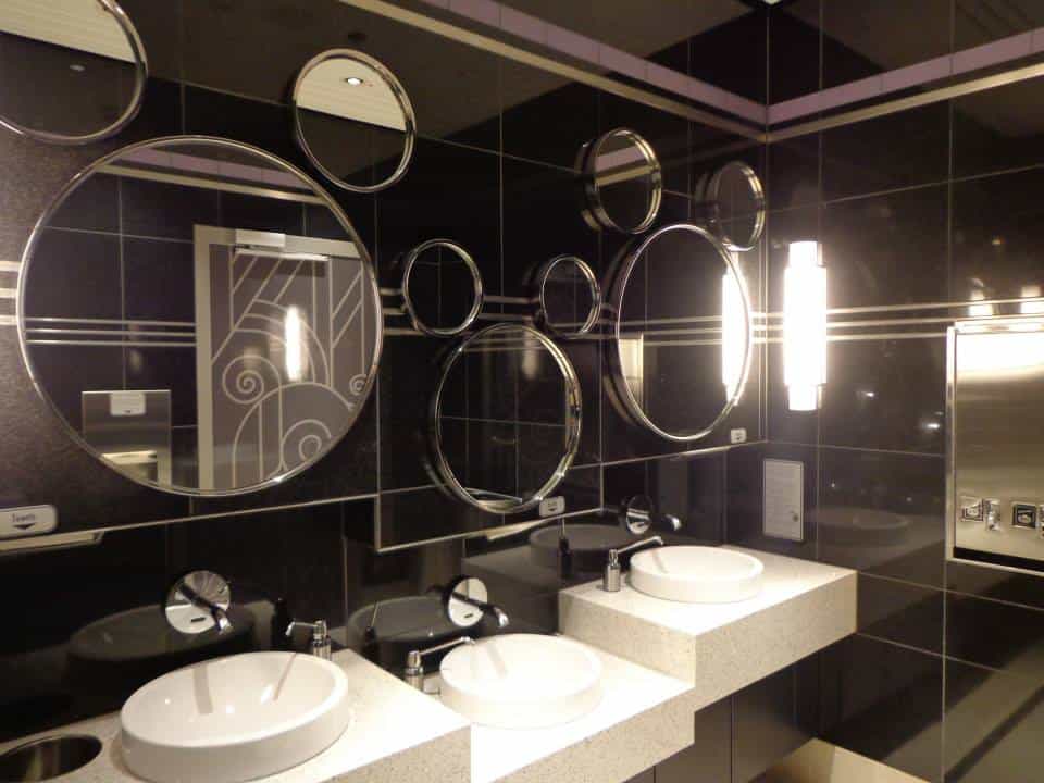 inside pic of bathroom on the Disney Cruise