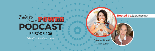 Pain to power podcast, episode 104 with Kimberly Price.  We Are Always Becoming Our Self 