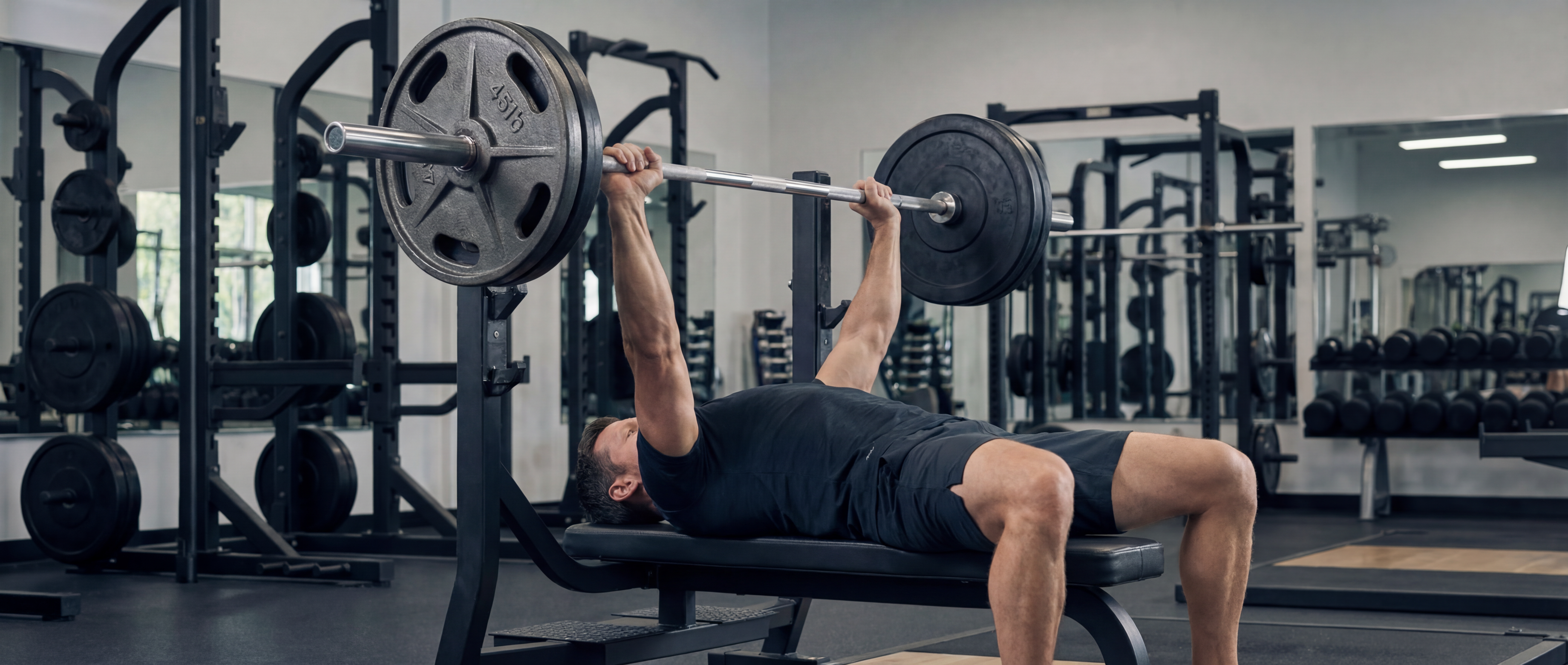 gymgoer-bench-pressing