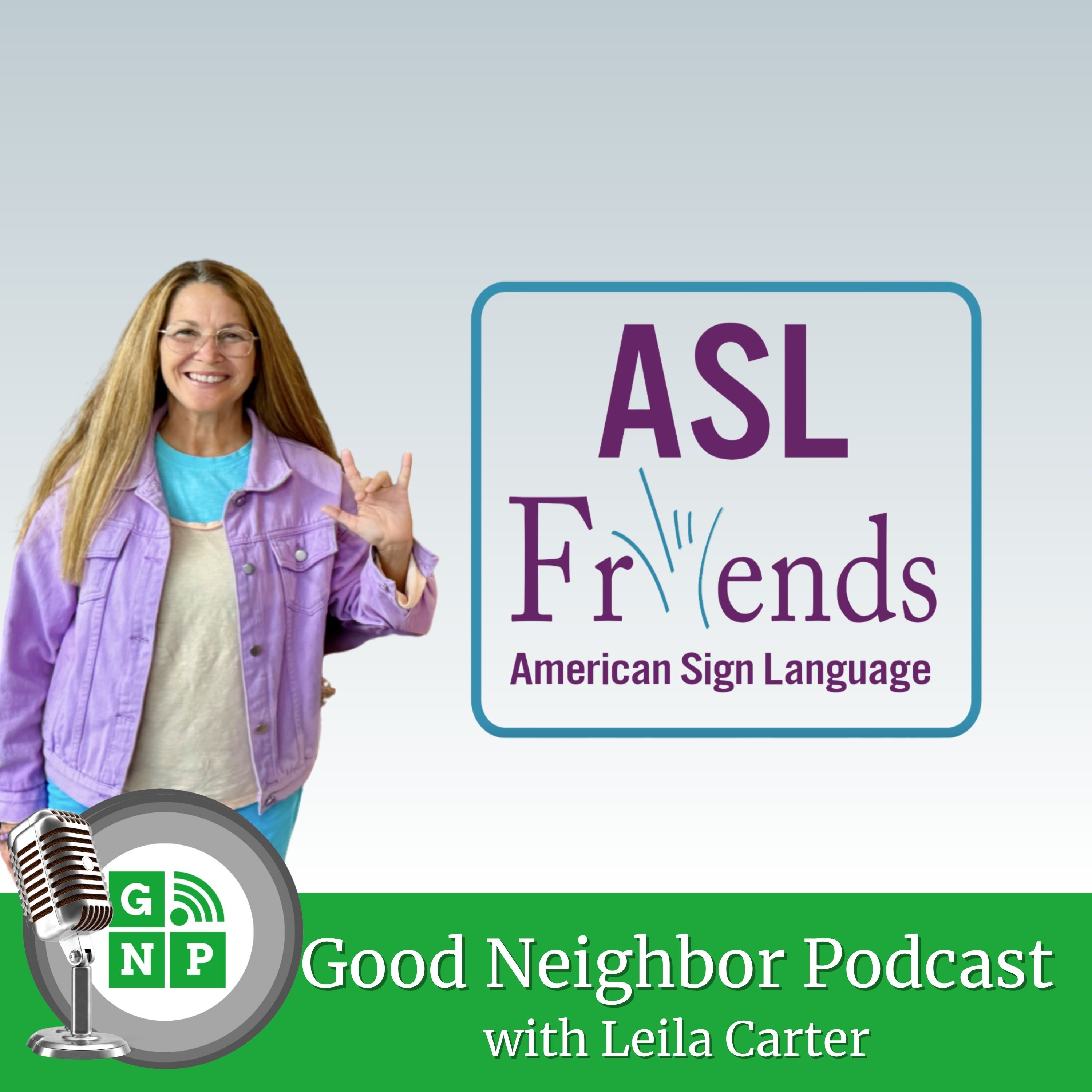 Kimberly Nussbaum with ASL Friends