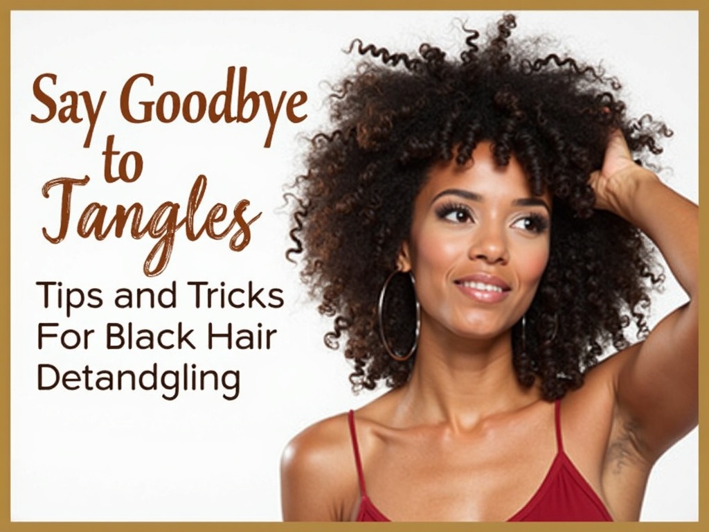 Say Goodbye to Tangles: The Top 5 Products for Detangling Natural Hair