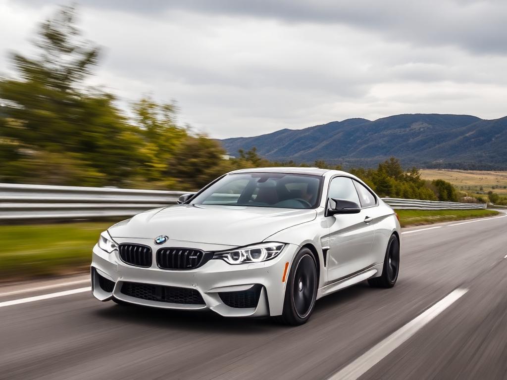 BMW on the road BMW on the road