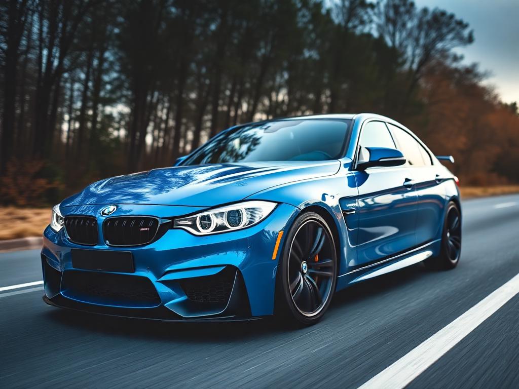 BMW with aftermarket upgrade