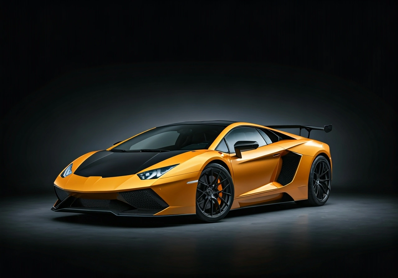 Black and orange lambo Black and orange lambo
