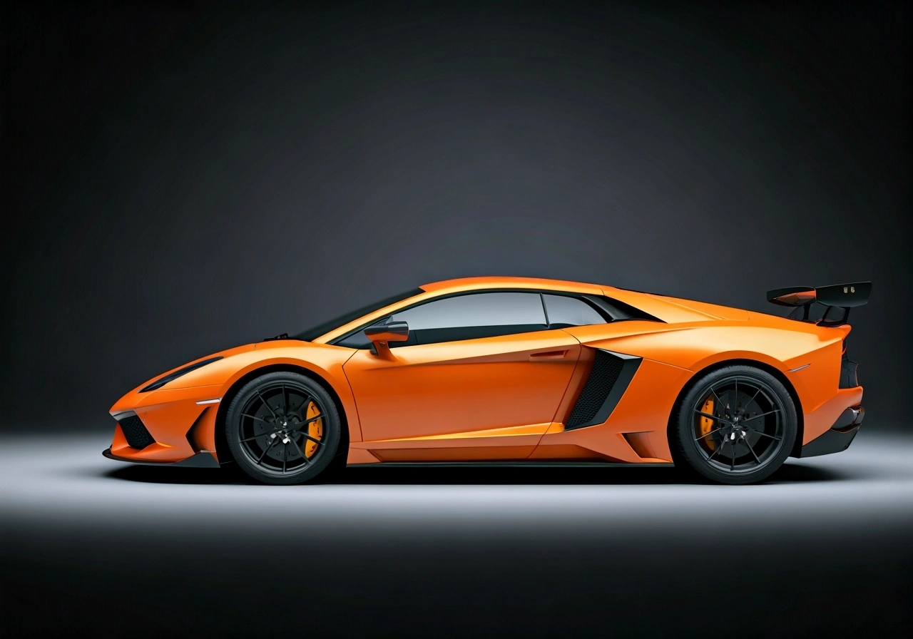 orange Lambo orange Lambo