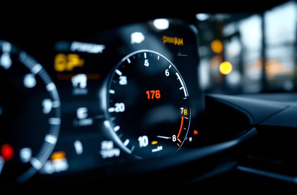 Dash in BMW