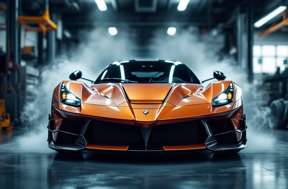 Orange Lambo
