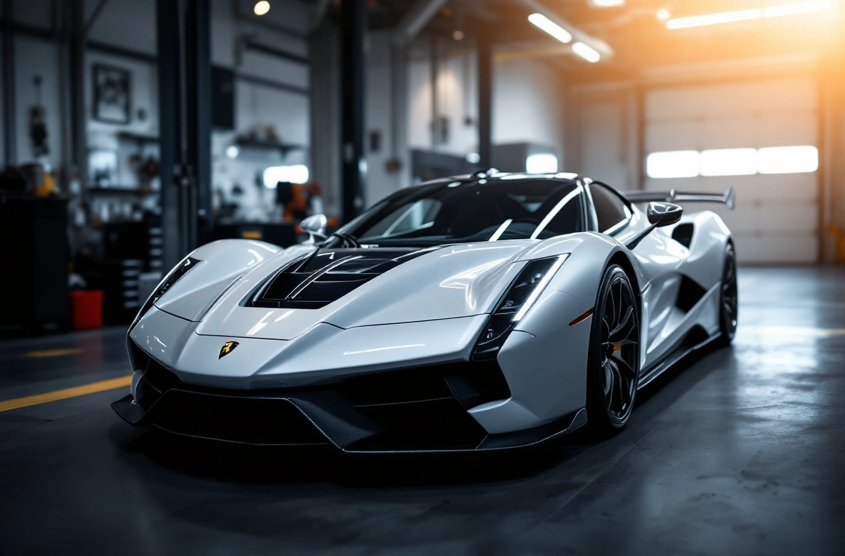 Exotic car maintenance