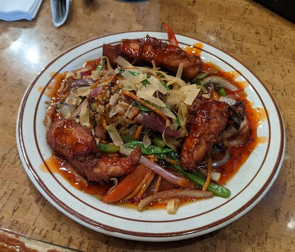A delicious Pine Squirrel entrée