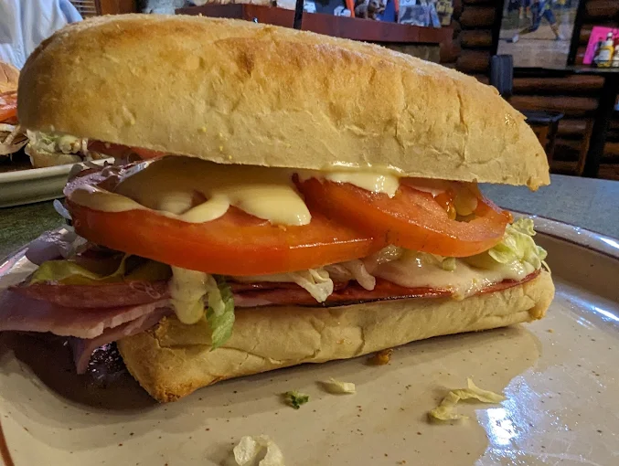 An Italian grinder
