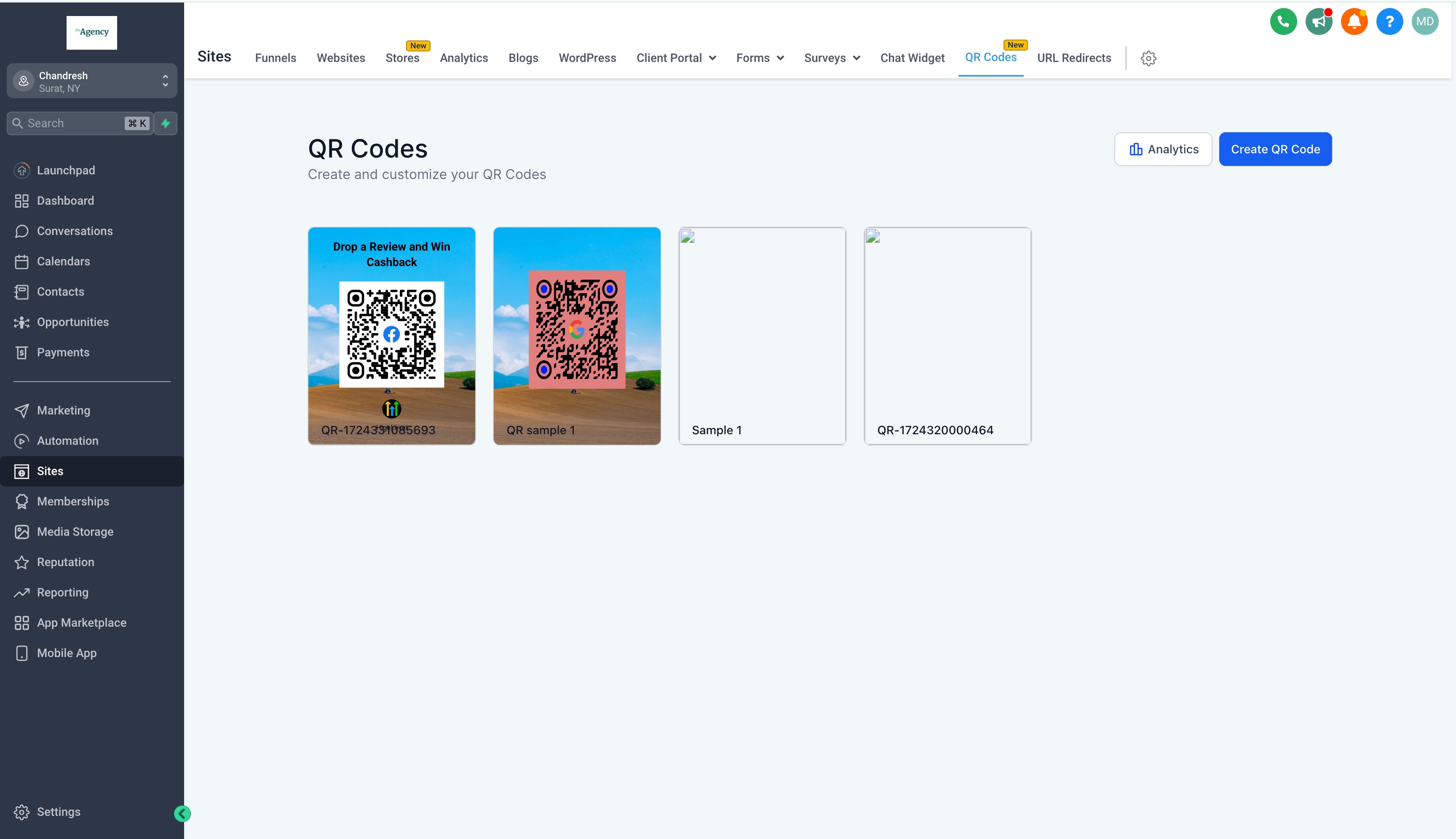 How to create a QR Code linked with Review Page