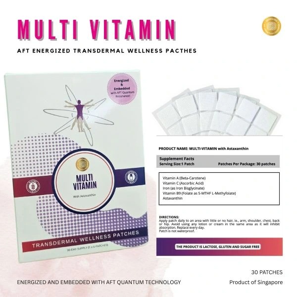 Multi Vitamin- AFT Wellness Patches