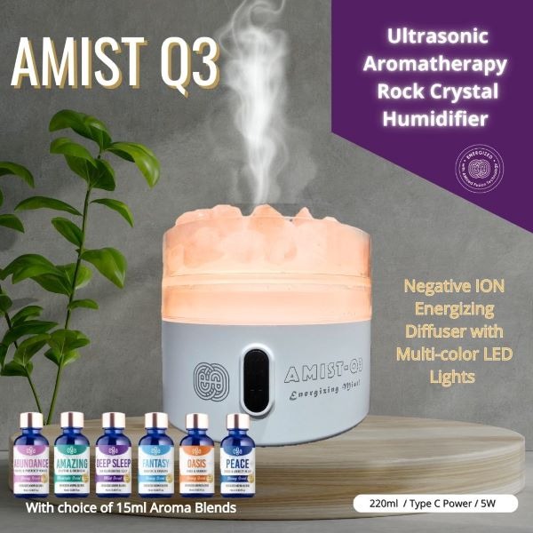 AMist Q3 : Crystal Aromatherapy Humidifier Promo