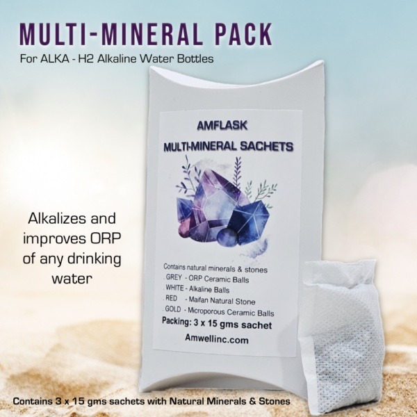 Dietary Sachets: Multi-Mineral (3 Pcs For Alka H2 Bottle)