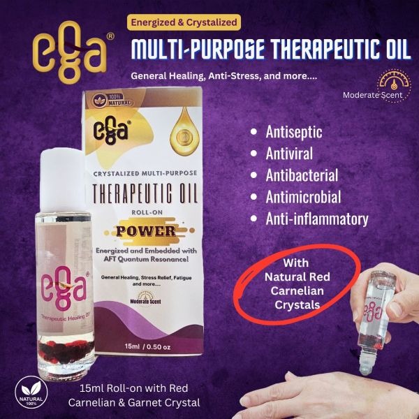 EGA Crystalized Therapeutic Oil Healing - Power (Roll-On)