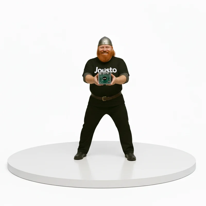 Aarno with the Jousto Energy Hub