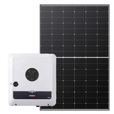 Solar panels with Fronius inverter