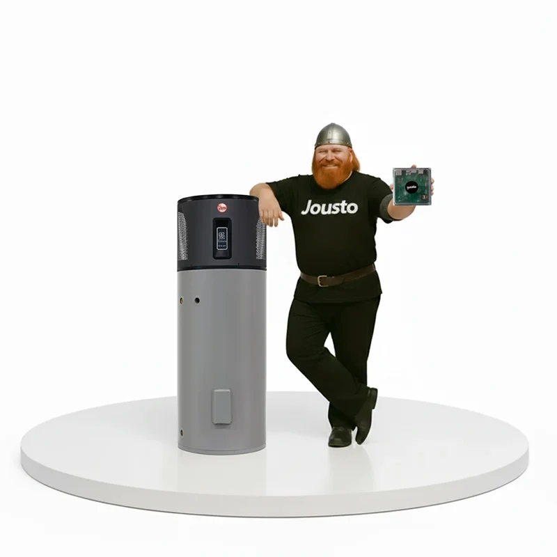 Aarno with Rheem Heat Pump & Jousto Hub