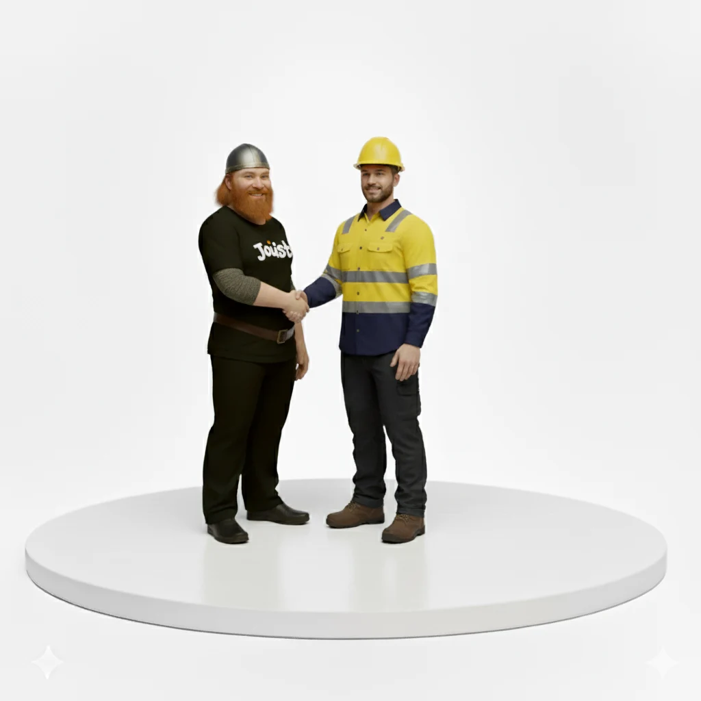 Jousto Installer Partnerships — field team at work