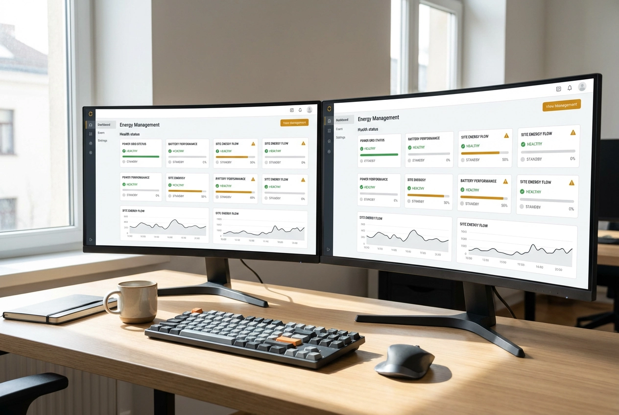 Jousto EMS dashboard