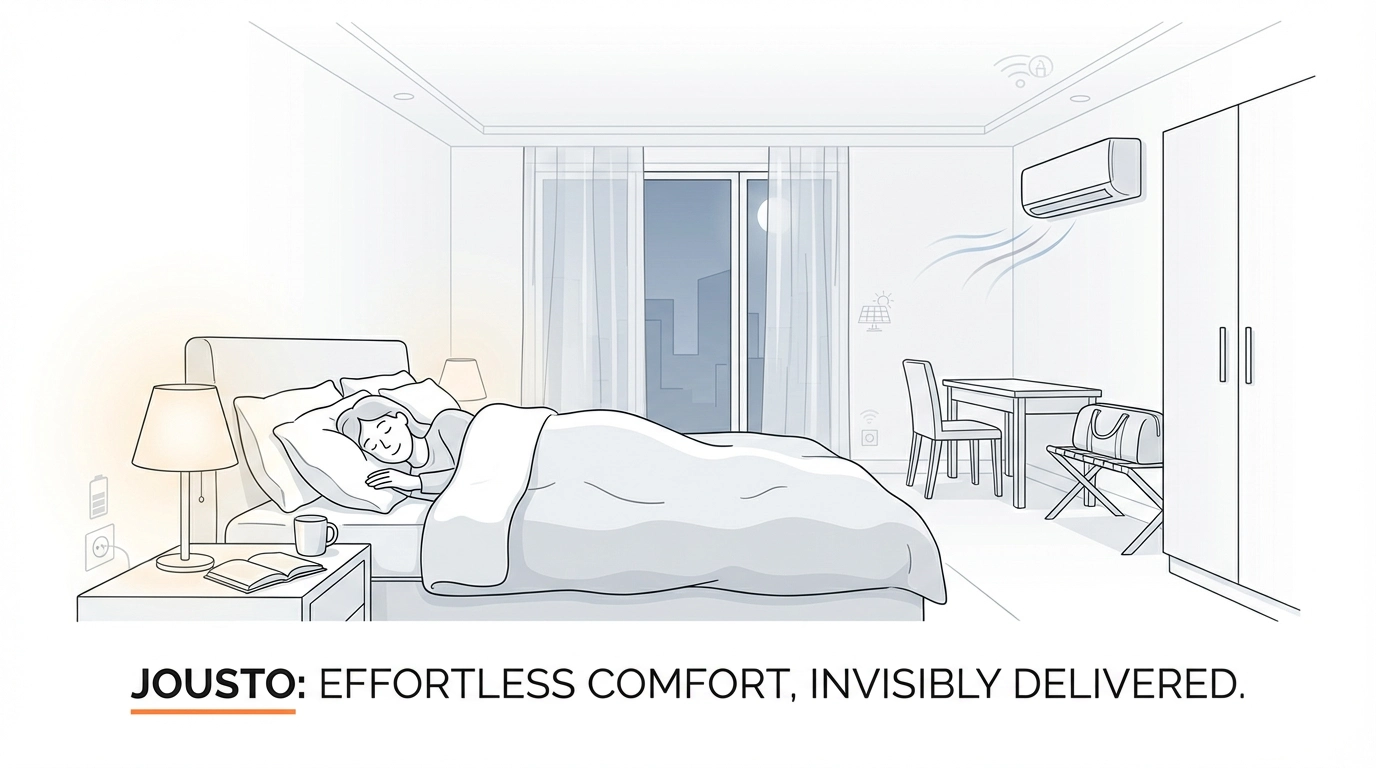 Hotel comfort preserved with smart energy control