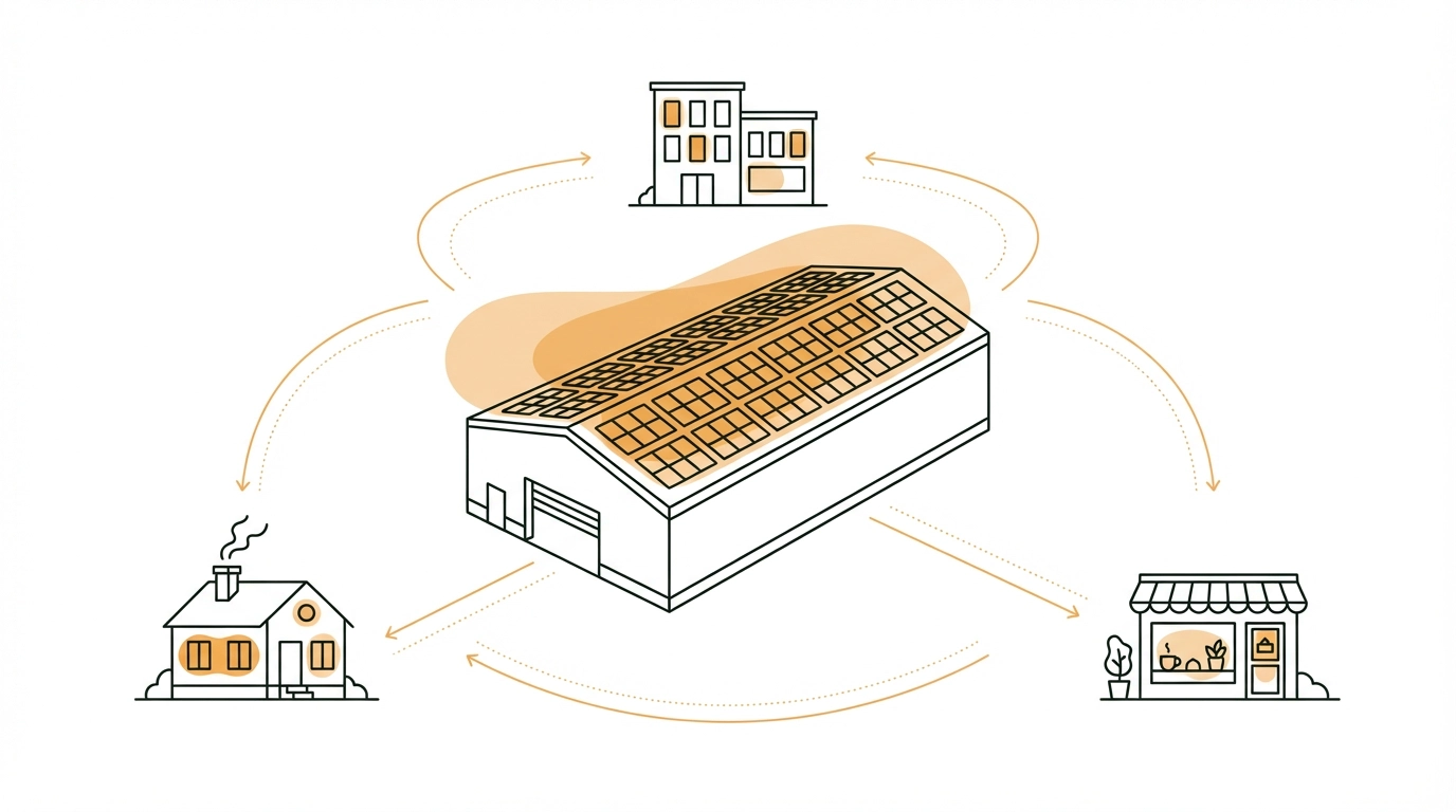 Warehouse roof transformed into a valuable energy asset