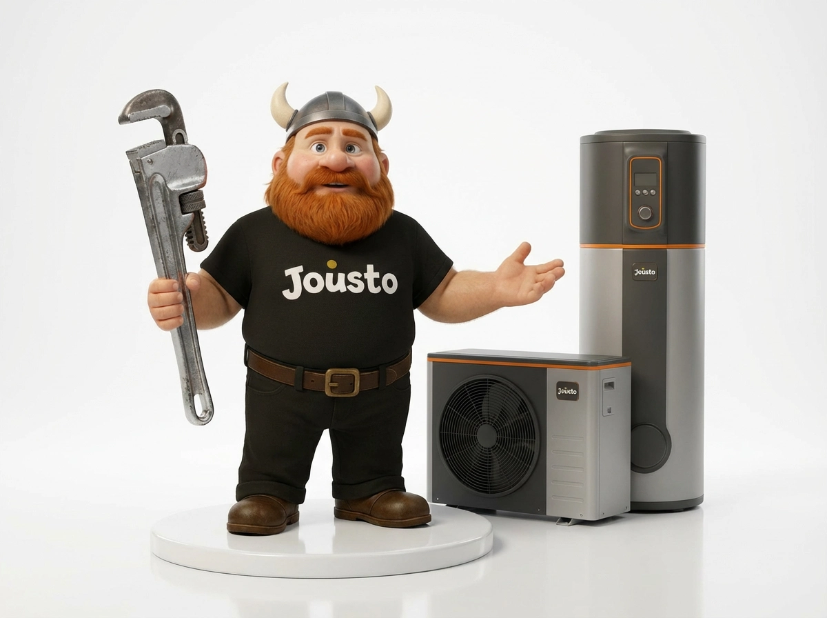 Jousto heat pump hot water hero