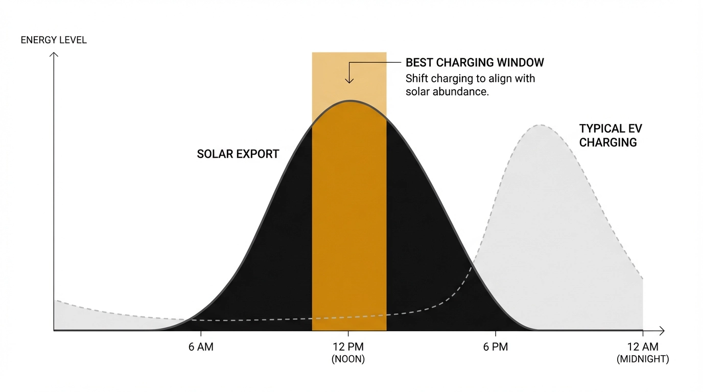 Solar export mismatch