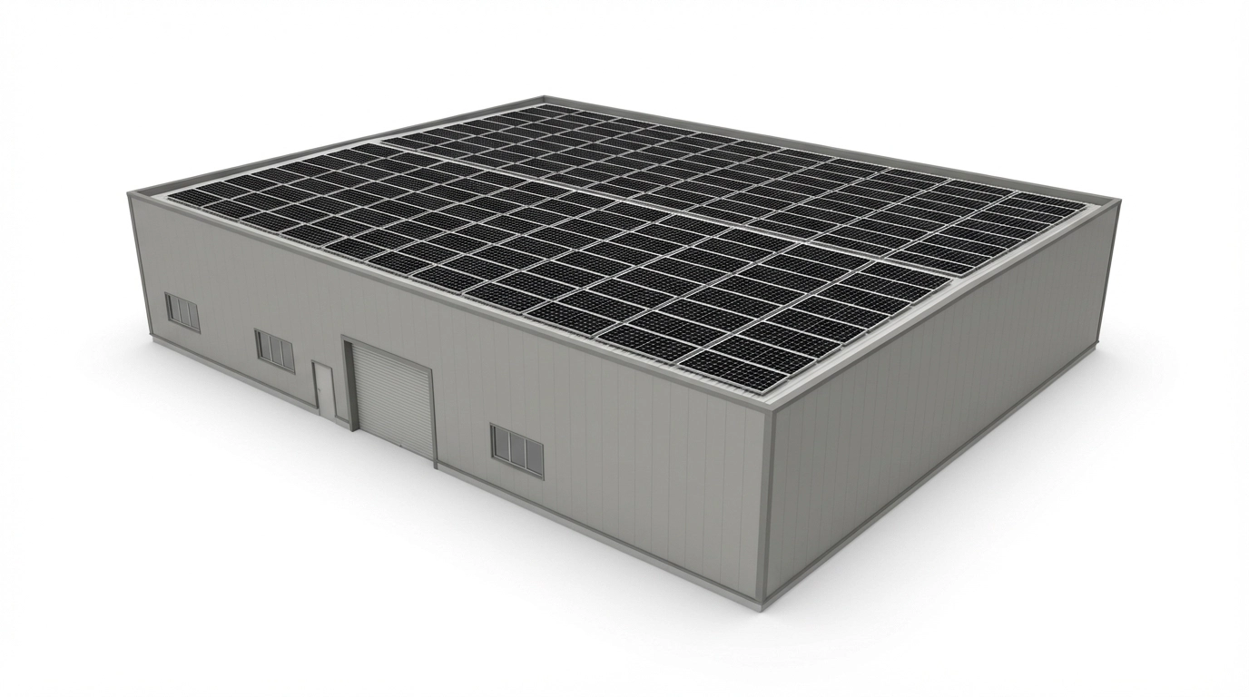 Commercial solar rooftop