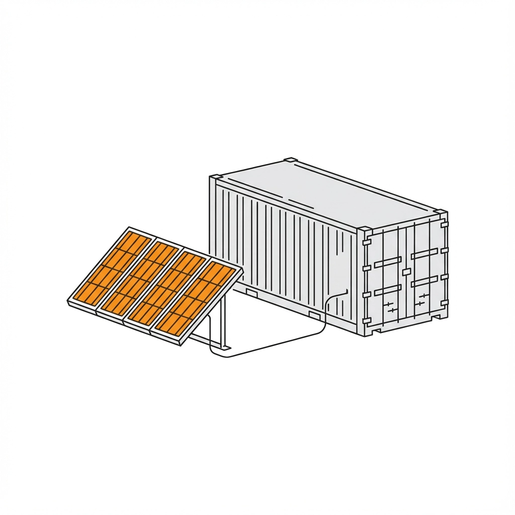 Containerised system icon