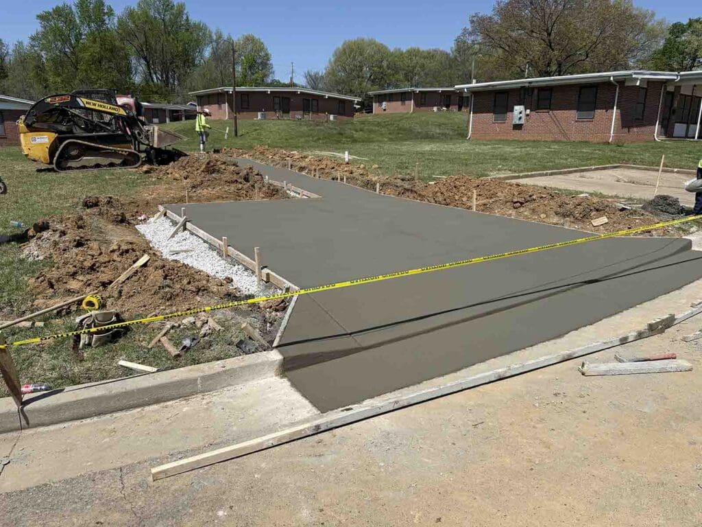 Concrete Driveways and Sidewalks